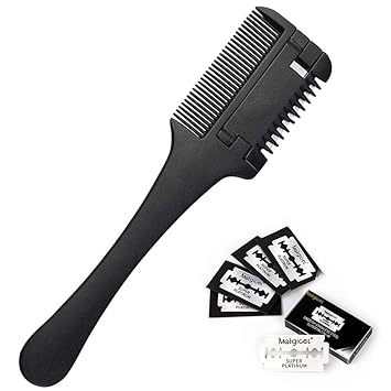 hair cutting razor comb amazon