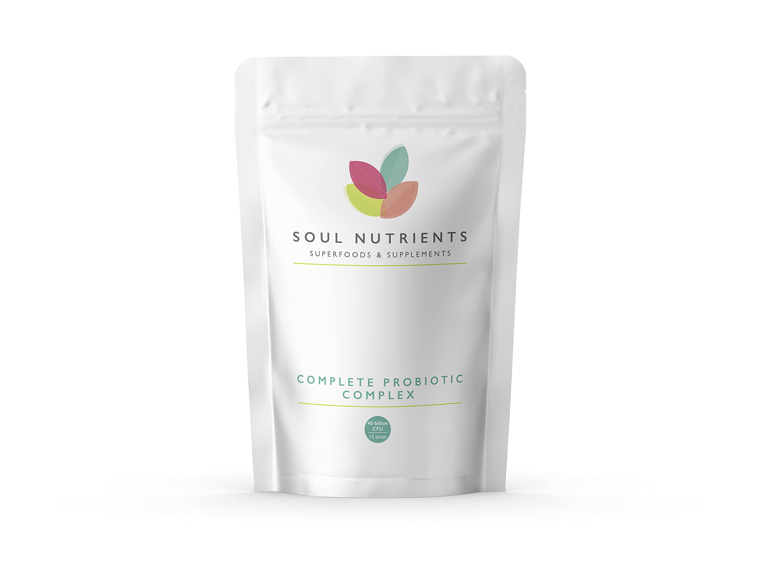 Bio Culture Probiotics Complex - 40 Billion CFU 15 Active Bacteria Strain- 180 Capsules- Best Probiotic Supplement- Gut Health- Leaky Gut- Amazing Gut Health- Gut Cleanse