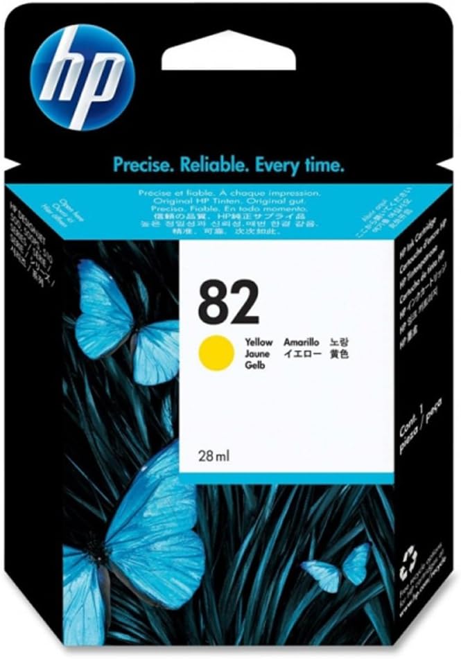 HP CH568A No.82 28ml Yellow Ink