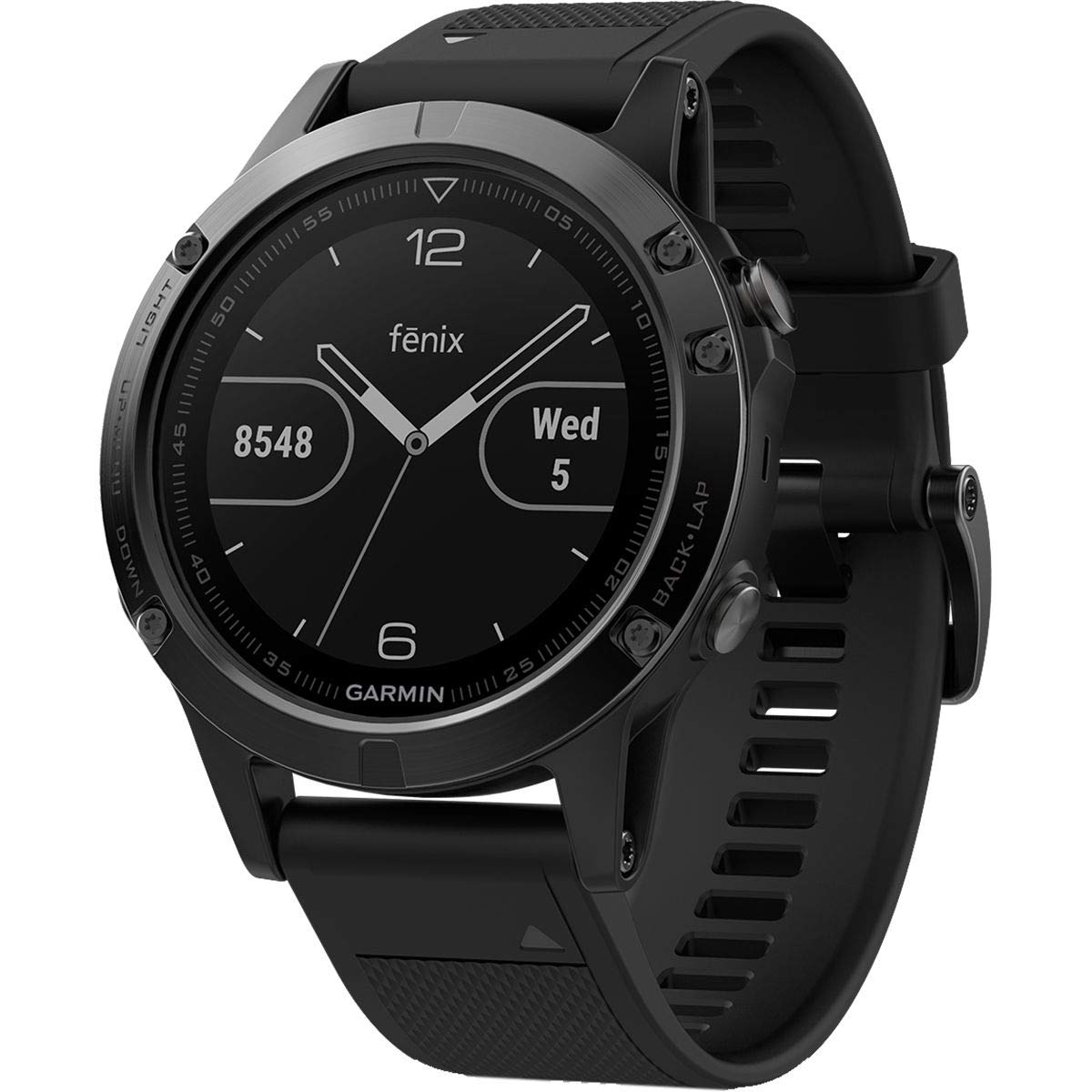 Garmin Fenix 5 Sapphire GPS Multisport Smartwatch Black 010-01688-11