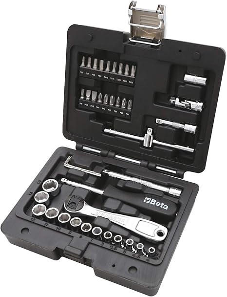 Beta Tools 903 E C42 Jeu De 42 Douilles De Qualite Facile Noir 1 4 Amazon Fr Auto Et Moto