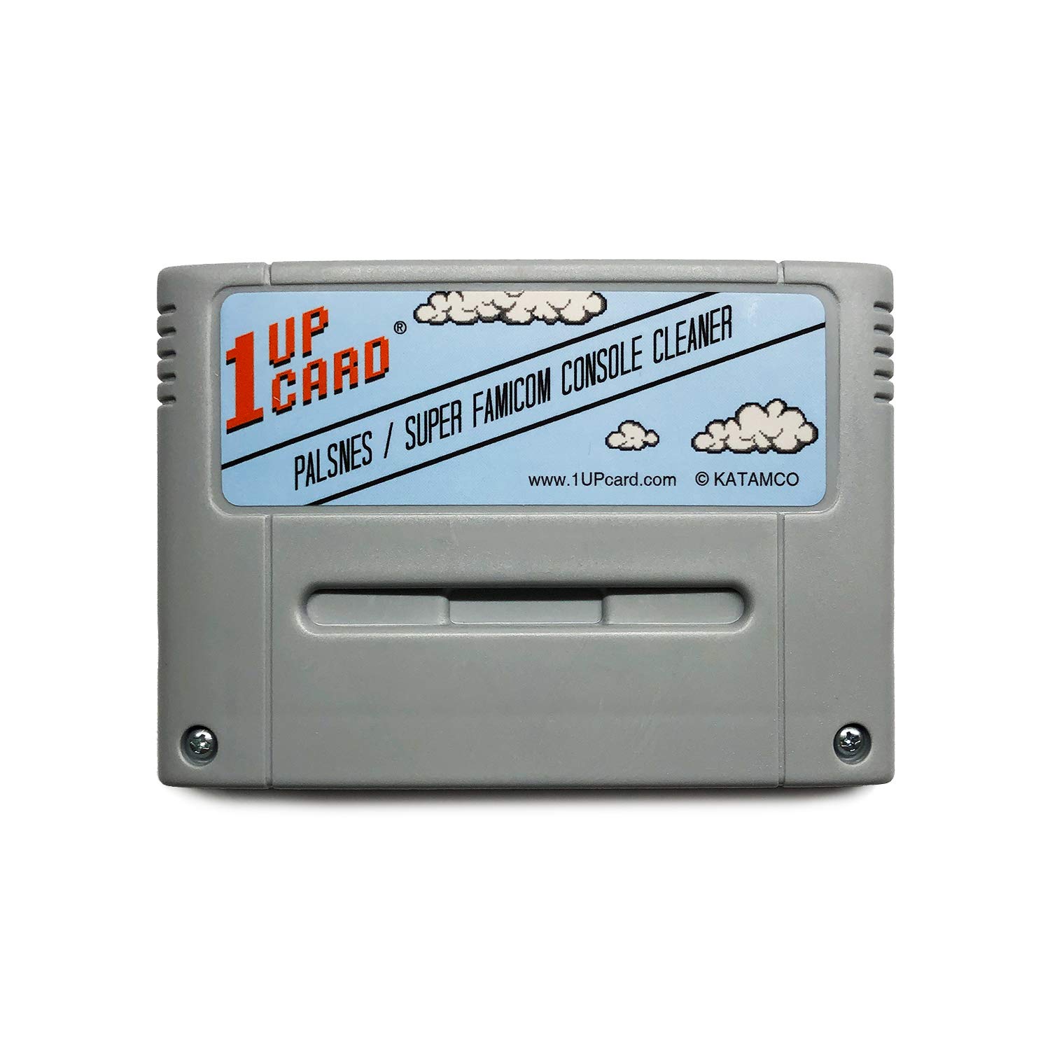 Video Game Console Cleaner Compatible With Super Famicom / PALSNES - Cleaning Cartridge by 1UPcard™: Video Games