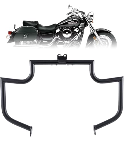MPO 12.25” Short Black Chrome Bobber Shocks For Kawasaki VN1500 VN1600 Mean Streak – Rear Suspension
