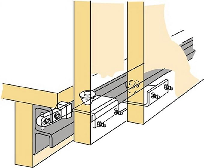 Buy Hettich Metallic Stb 12 Set For 3 Doors For Topline 22 Sliding