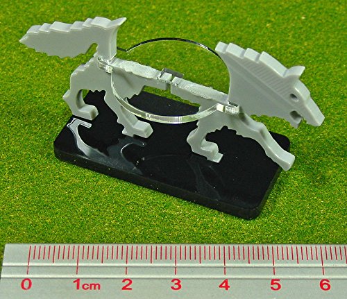 Wolf, Character Mount Marker, Grey, 25x50mm Base (1)