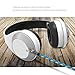 FRiEQ 3.5mm Male To Male Car and Home Stereo Cloth Jacketed Audio Cable (4 Feet/1.2M) for iPhone, iPad, iPod, Smartphones and mp3 players (Plug will be Fully Seated with Phone Case On) Blue/Yellow