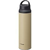 Tiger Corporation MCZ-S080CZ0 18/8 Stainless Steel BPA-Free Vacuum Insulated Water Bottle, 27.1 oz., Pacific Beach Beige