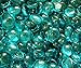 Creative Stuff Glass - 1 Lb - Teal Glass Gems - Vase Fillers