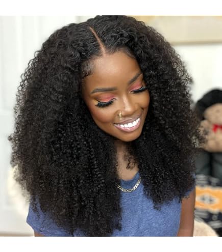 Amazon.com : Chocolate Brown 180% Density Yaki Kinky Straight Hair