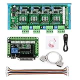 SainSmart CNC Router 4 Axis Kit, TB6600 4 Axis 4.5A Stepper Motor Driver Board, Mach3 5 Axis Breakout Board