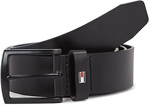Tommy Hilfiger Herren Gürtel Denton Matte 3.5 Ledergürtel
