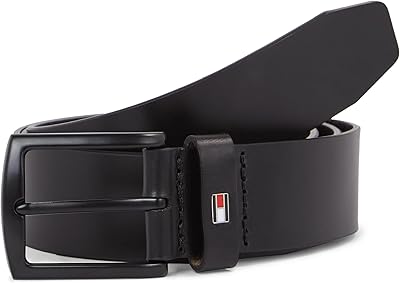 Tommy Hilfiger Herren Gürtel Denton Matte 3.5 Ledergürtel