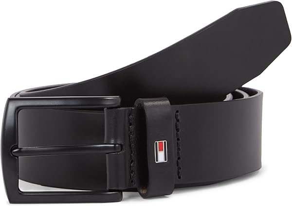 Tommy Hilfiger Herren Gürtel Denton Matte 3.5 Ledergürtel