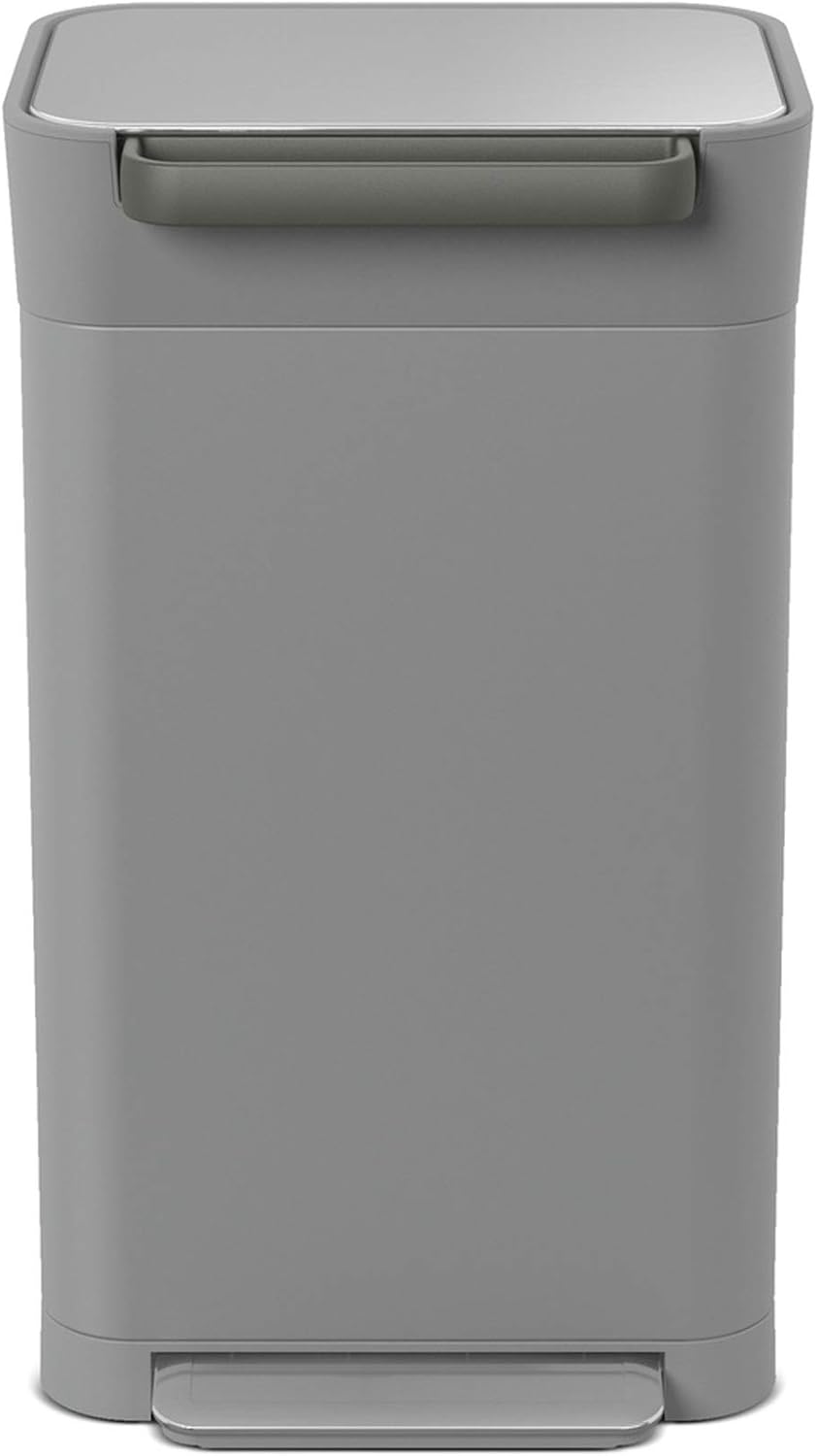 Joseph Joseph Titan 30 Trash Compactor, Stainless Steel, Pebble, 90 Litre BigaMart