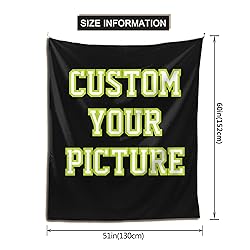 JINJUREN Custom Tapestry Upload Images Banners and