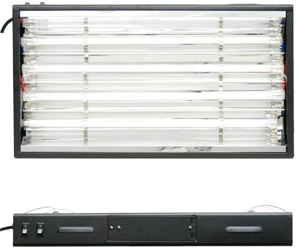 VG 24 VivaGrow T5 Grow Light Hydroponics 4x 24W Lamps 6500K Bulbs