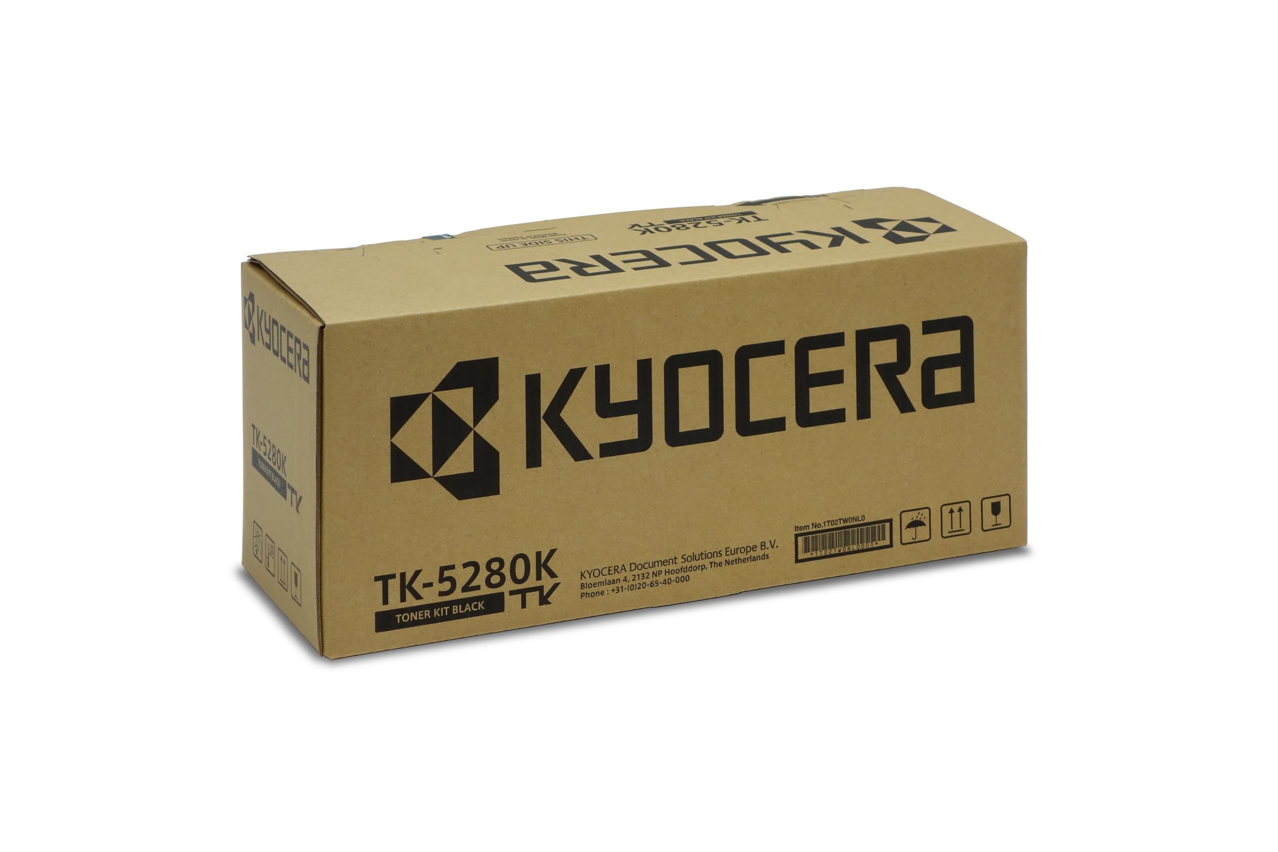 Kyocera TK-5280K Black Original Toner Cartridge 1T02TW0NL0 Compatible with M6235CIDN Standard