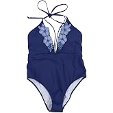 Victoria's Secret Pink Bathing Suit One Piece (Small, Blue)