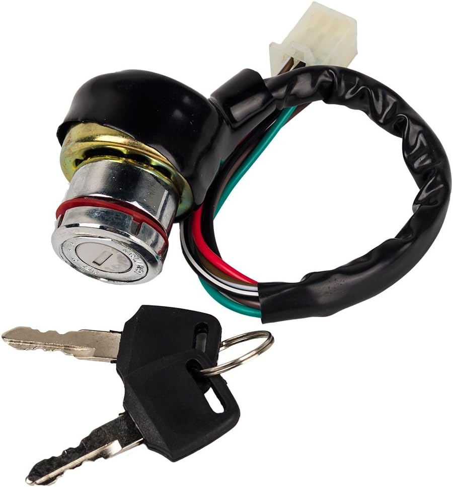 OxoxO Ignition Key Switch 6 Pin 50CC 70CC 90CC 110CC 125CC Compatible with Falcon Roketa Atv Dirt Bike Pocket Bike - Image 4