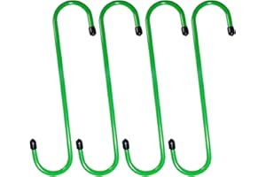 RoadandLord 4 PCS Brake Caliper Hooks, Brake Caliper Hangers, Heavy Duty Hook/Hanger for Automotive Tool Use for Reduce Suspension Work Damage to Brake Hoses (Green)