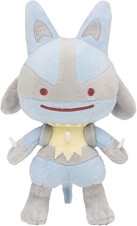 Amazon ポケモンセンターオリジナル ぬいぐるみ へんしん メタモン ルカリオ ぬいぐるみ おもちゃ