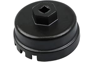 VKVXCLON Oil Filter Wrench, Oil Filter Removal Tool Compatible with Toyota 2010-2017 Prius, 2009-2017 Corolla, 2009-2013 Matrix; 2011-2017 Lexus CT200h; 2008-2014 Scion xD and More for 1.8L 4 Cylinder Engine