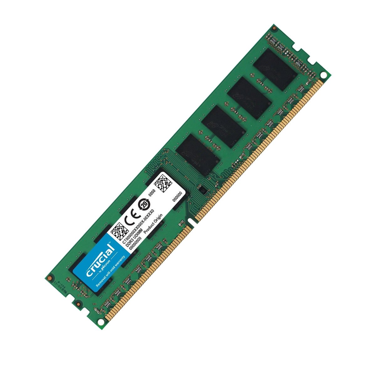 Crucial RAM CT102464BD160B 8GB DDR3 1600 MHz CL11 Desktop Memory , Green — image 1