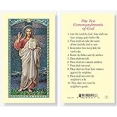 Artisan Owl The Ten Commandments Holy Cards (Set of 5)