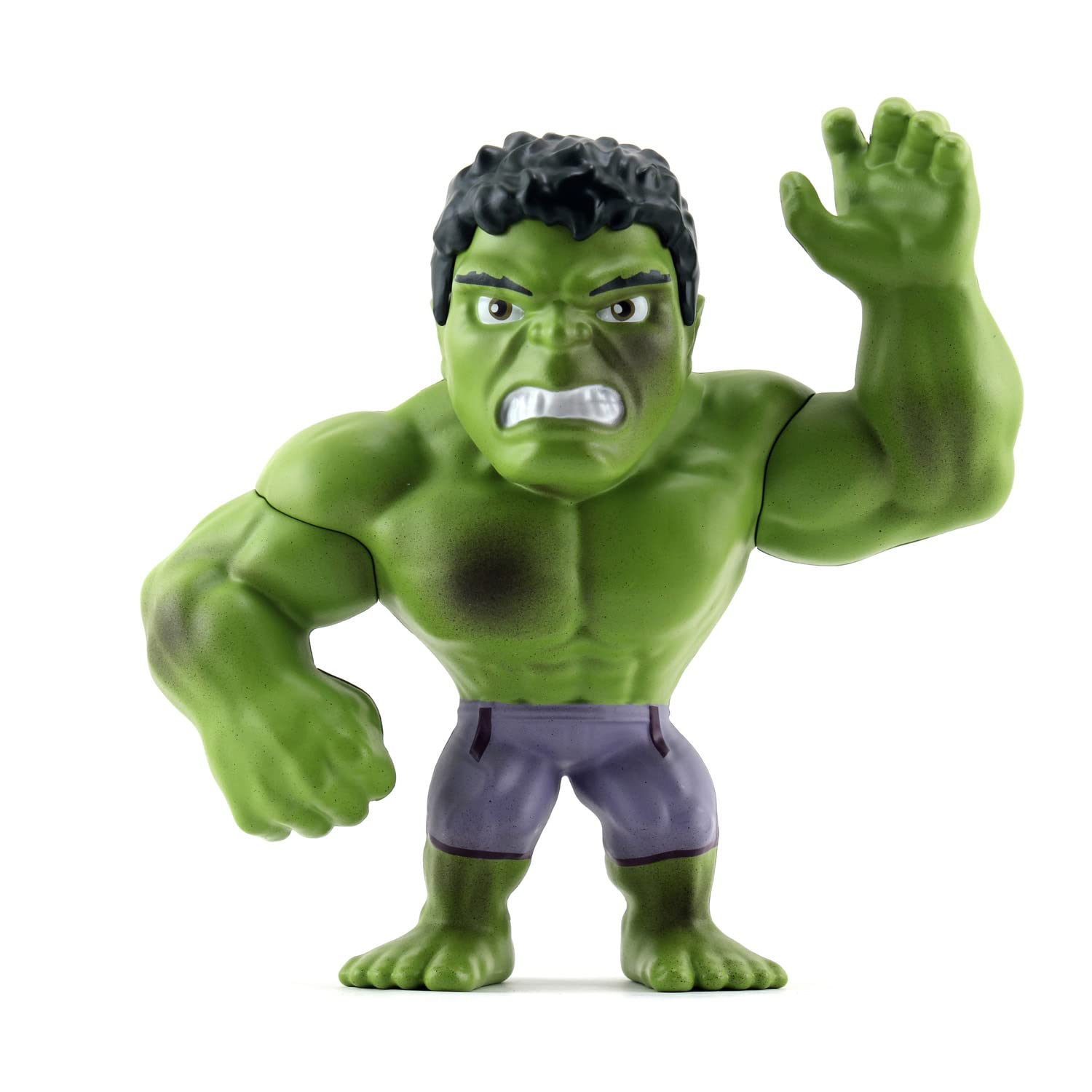 Jada Toys Marvel Hulk Figure, 15 cm, Die-cast, Collectible Figure, Green, One Size