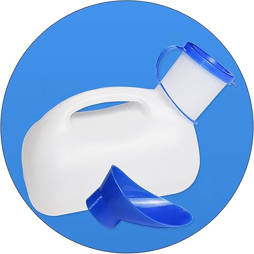 YNGJUENCP 1000ml Unisex Urinal Bottle With Lid Portable Male/Female