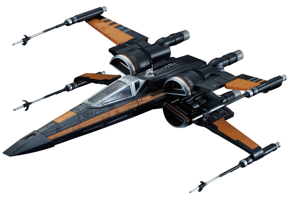 Bandai Hobby Star Wars 1/72 Poe's XWing Fighter The Force Awakens
