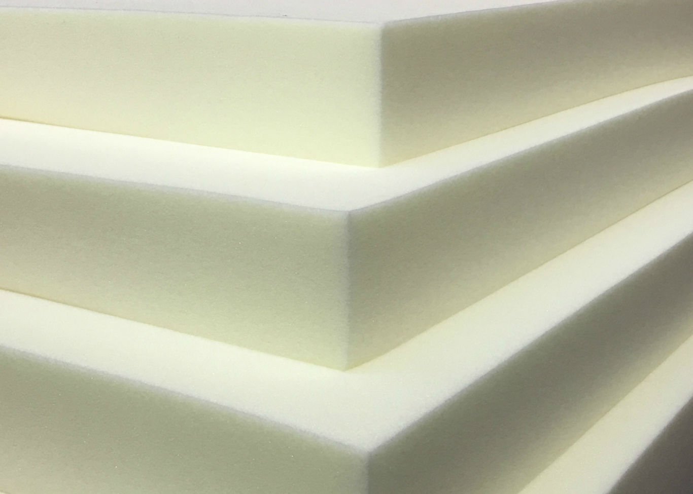 High Density Upholstery Foam Cut to Any size Cushions, seat pad