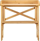 Garden Gear Wooden Potting Bench, 2-Tier Workstation L80xW40xH84.5cm view 3