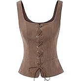Scarlet Darkness Renaissance Costume Women Corset Tops for Women Cosplay Costume Pirate Bodice