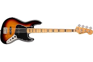 FENDER Squier Classic Vibe 70s Jazz Bass, 3-Color Sunburst, Maple Fingerboard