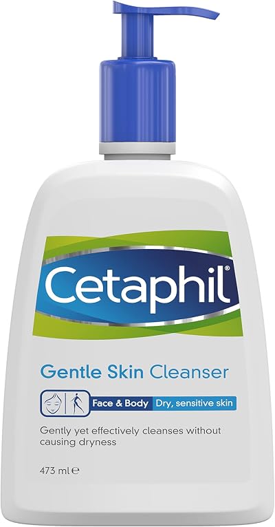 Cetaphil Gentle Skin Cleanser 473ml Old Version Hydrating Micellar Technology