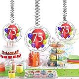 75TH BIRTHDAY BALLOON BLAST DANGLER