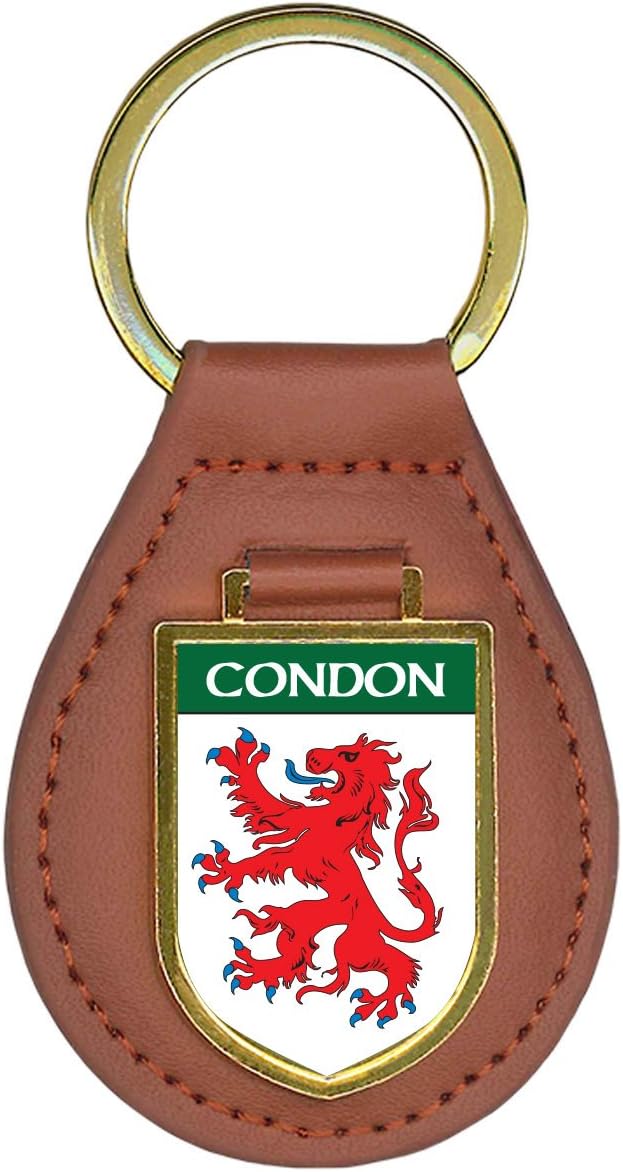 Condon Family Crest Coat of Arms Lot of Total Key Chains