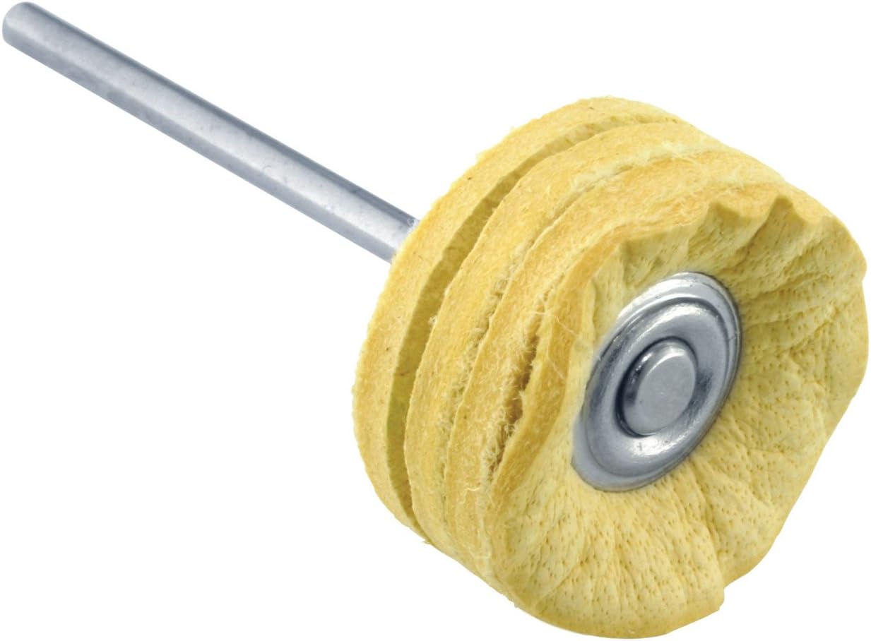 Cooskongold Chamois Leather 22mm Pendant Drill Polishing Wheel Attachment