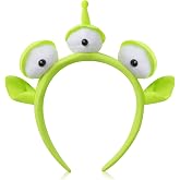 Pumnao Three-eyed Alien Monster Toy Headband Cute Plush Headband Headwear for Themed Party Costume