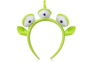 PUMNAO Three-eyed Alien Monster Toy Headband Cute Plush Headband Headwear for Themed Party Girls and Kids (1 Pcs)