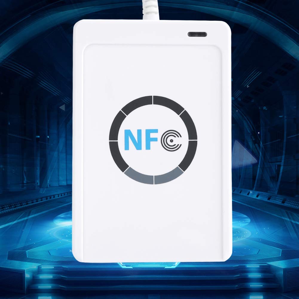 Vikye Card Reader/Writer, Smart IC Reader/Writer ACR122U ISO 14443A / B NFC RFID Card + Free Software Blank SDK 5xMifare IC - Image 3