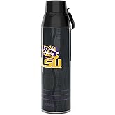 Tervis Venture Water Bottle LSU Tigers - Full Speed Triple Insulated Tumbler Travel Cup Keeps Drinks Cold & Hot, 26oz, Stainless Steel