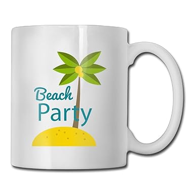 Amazon Co Jp ビーチパーティー おしゃれ マグカップ カップ コップ
