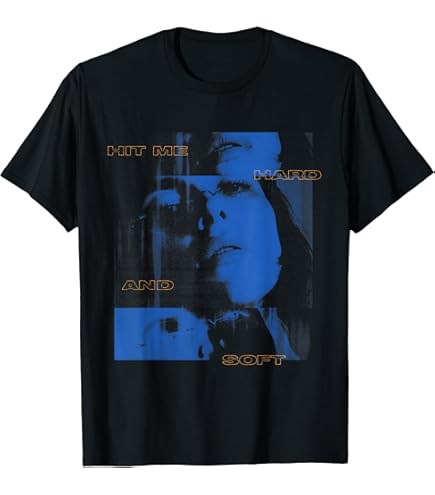 Amazon.com: Official Billie Eilish HIT ME Hard and Soft Cover T