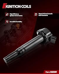 Torchbeam 6 Packs Ignition Coil UF495 Fit for Camry