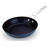 Frying Pans Nonstick,MSMK 10-inch Nonstick Skillet for Eggs, PFOA-free Diamond Titanium Non-Sticks Fry Pans, Stainless Steel 