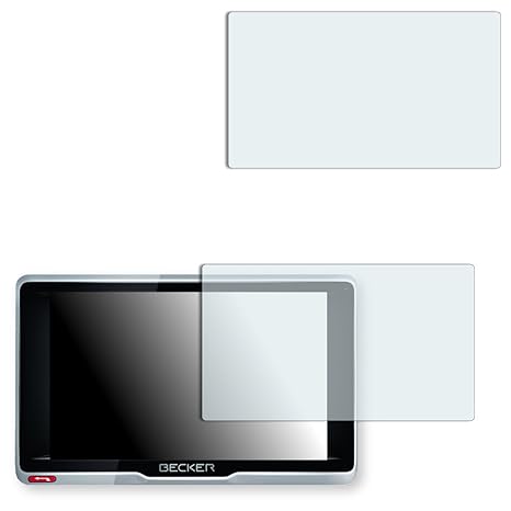 GOLEBO Becker Active.5 LMU Plus Displayschutzfolie - 2X Schutzfolie Folie No Reflexion|Keine Reflektion MATT für Becker Activ