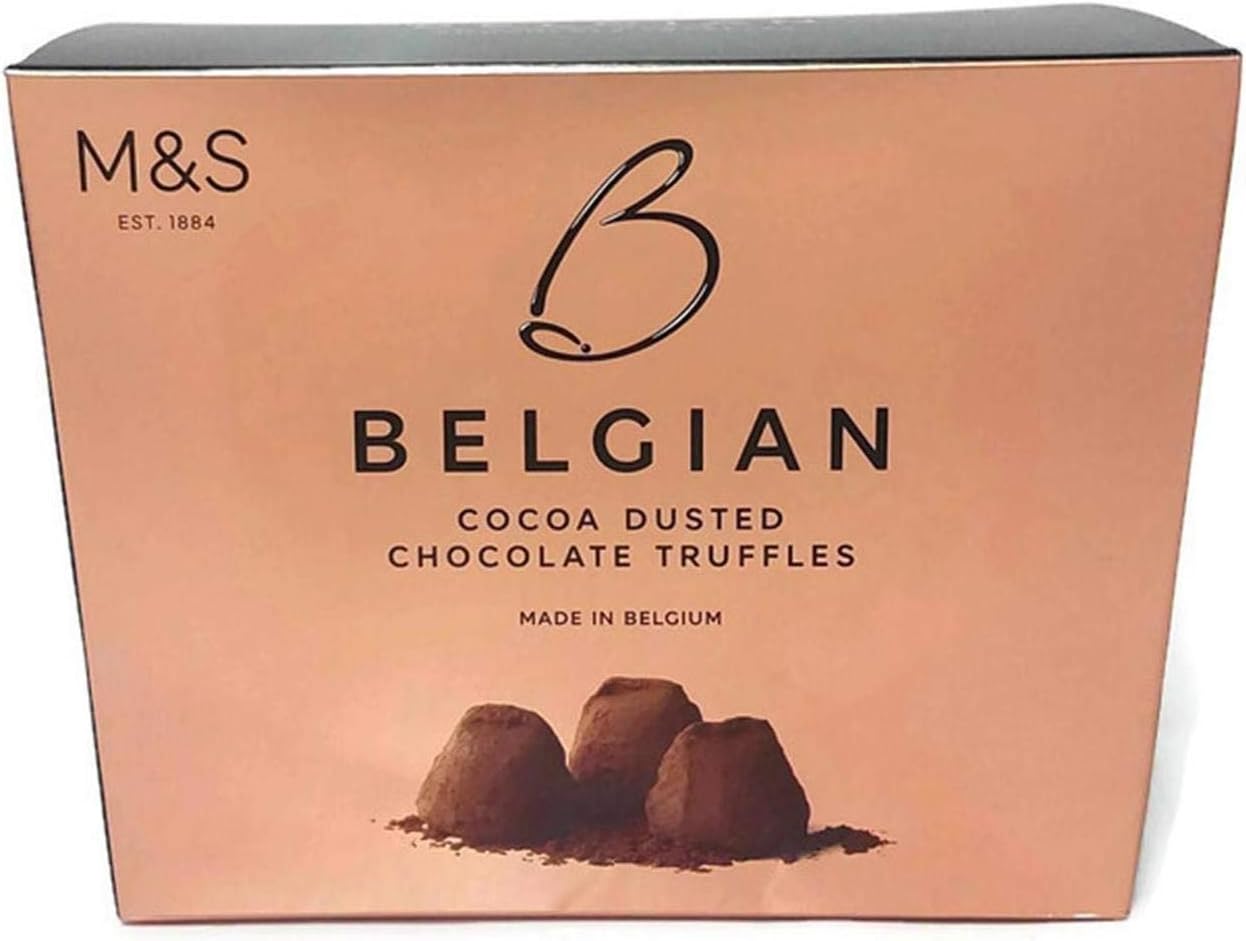Marks And Spencer Belgian Chocolate Truffles Cocoa Dusted 2 X 260g