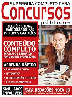 Superguia Completo Para Concursos Públicos Ed.01: Simulados infalíveis